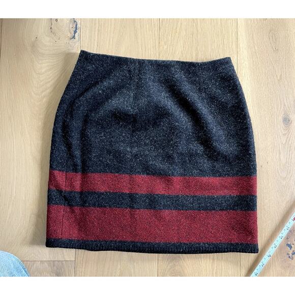 Ralph Lauren Country Wool Wrap Skirt Size 10 - Union Made - Picture 2 of 9